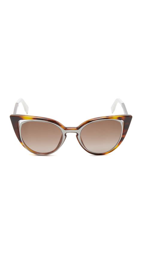 cat eye sunglasses cut out